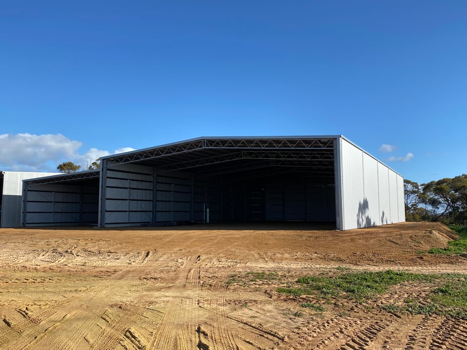 Machinery sheds