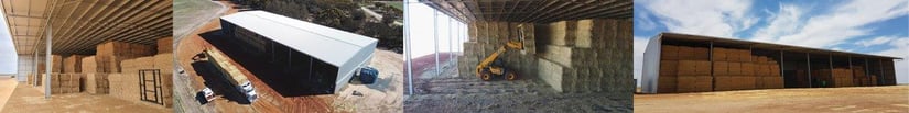 Hay sheds