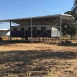 Steel frame sheds