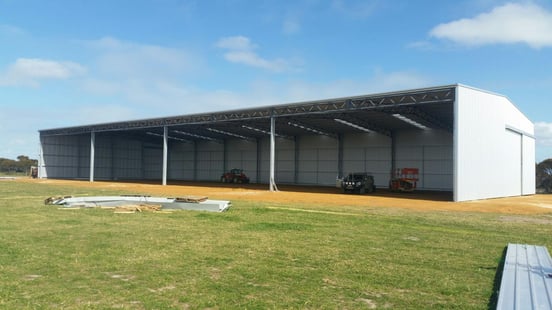 Hay sheds