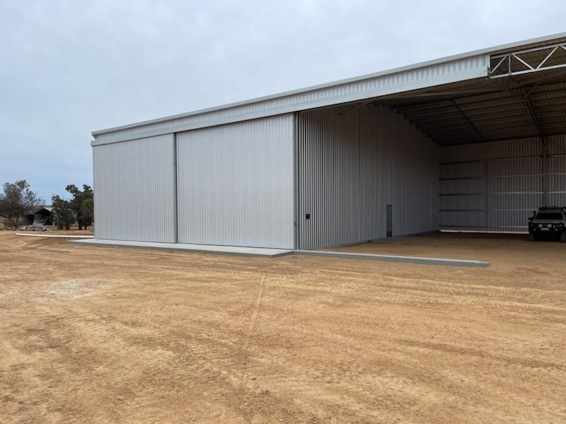 Chemical storage shed