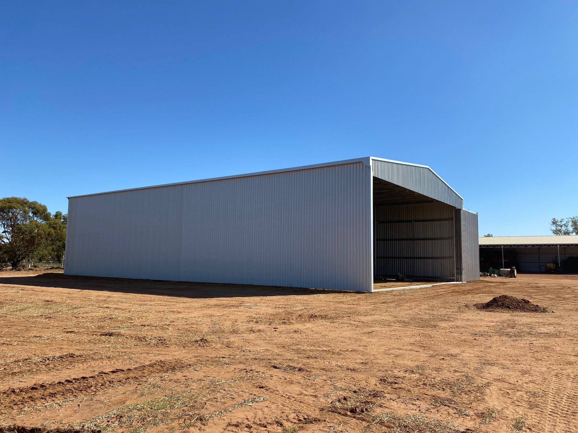 Machinery sheds