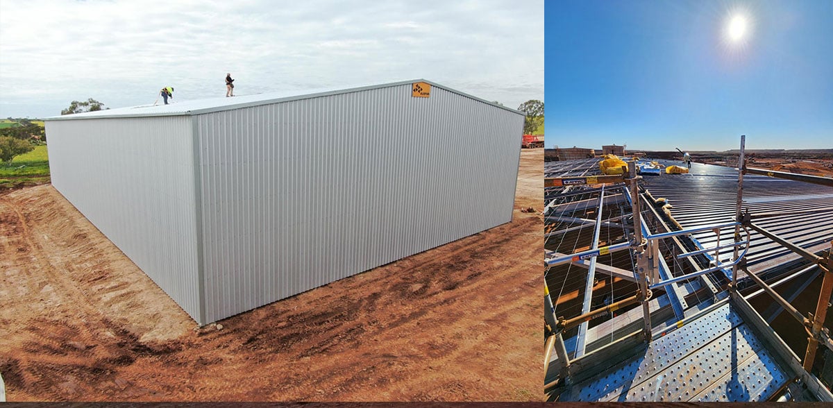 Large farm sheds