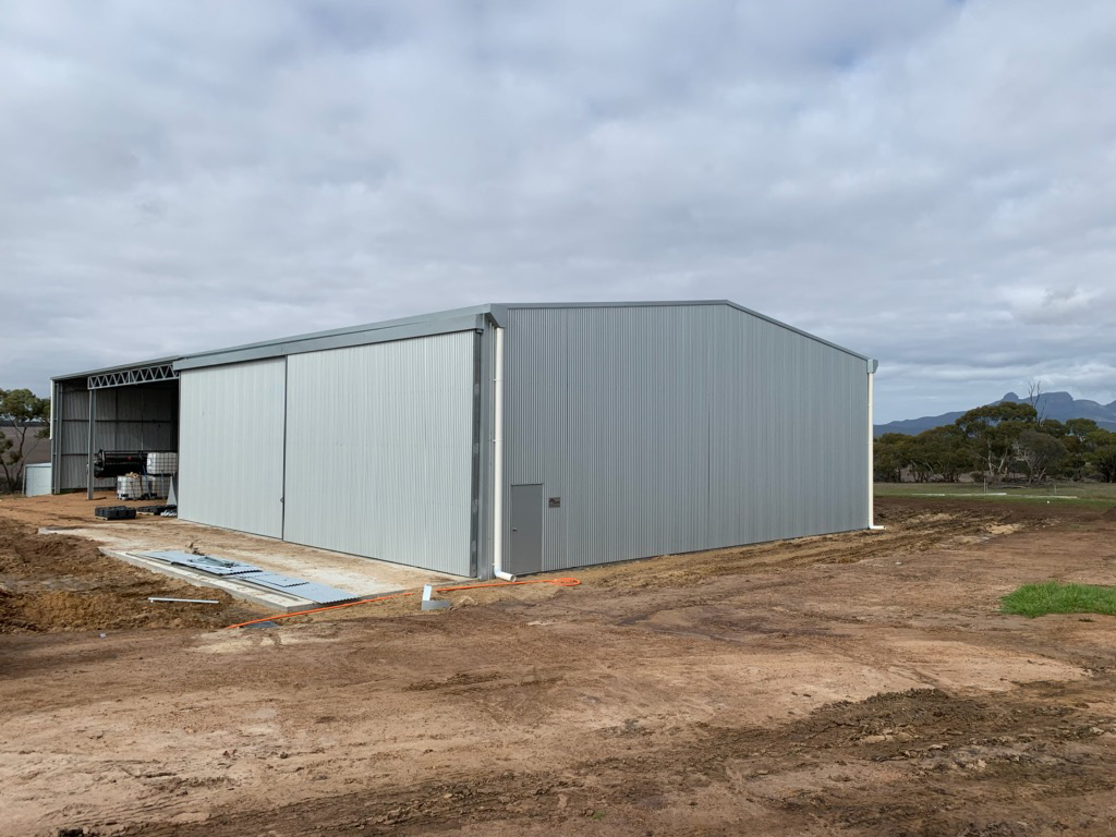 Chemical storage shed