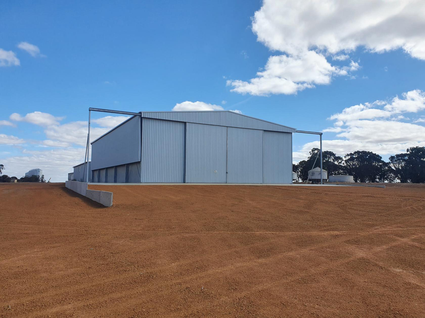 Large farm sheds