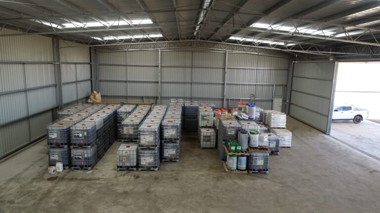 Auspan Bulk Storage Facilities Chemical Shed 4