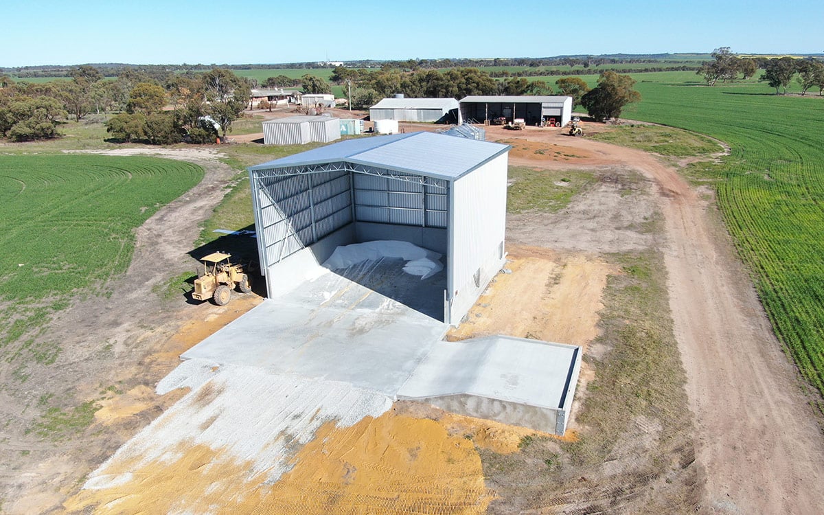 Hay sheds
