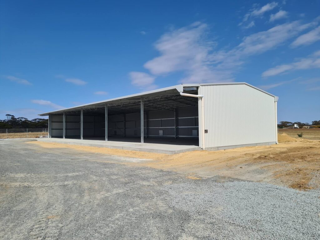 AUSPAN Chemical sheds GNP Nutrien Storage Shed 20221215 090221