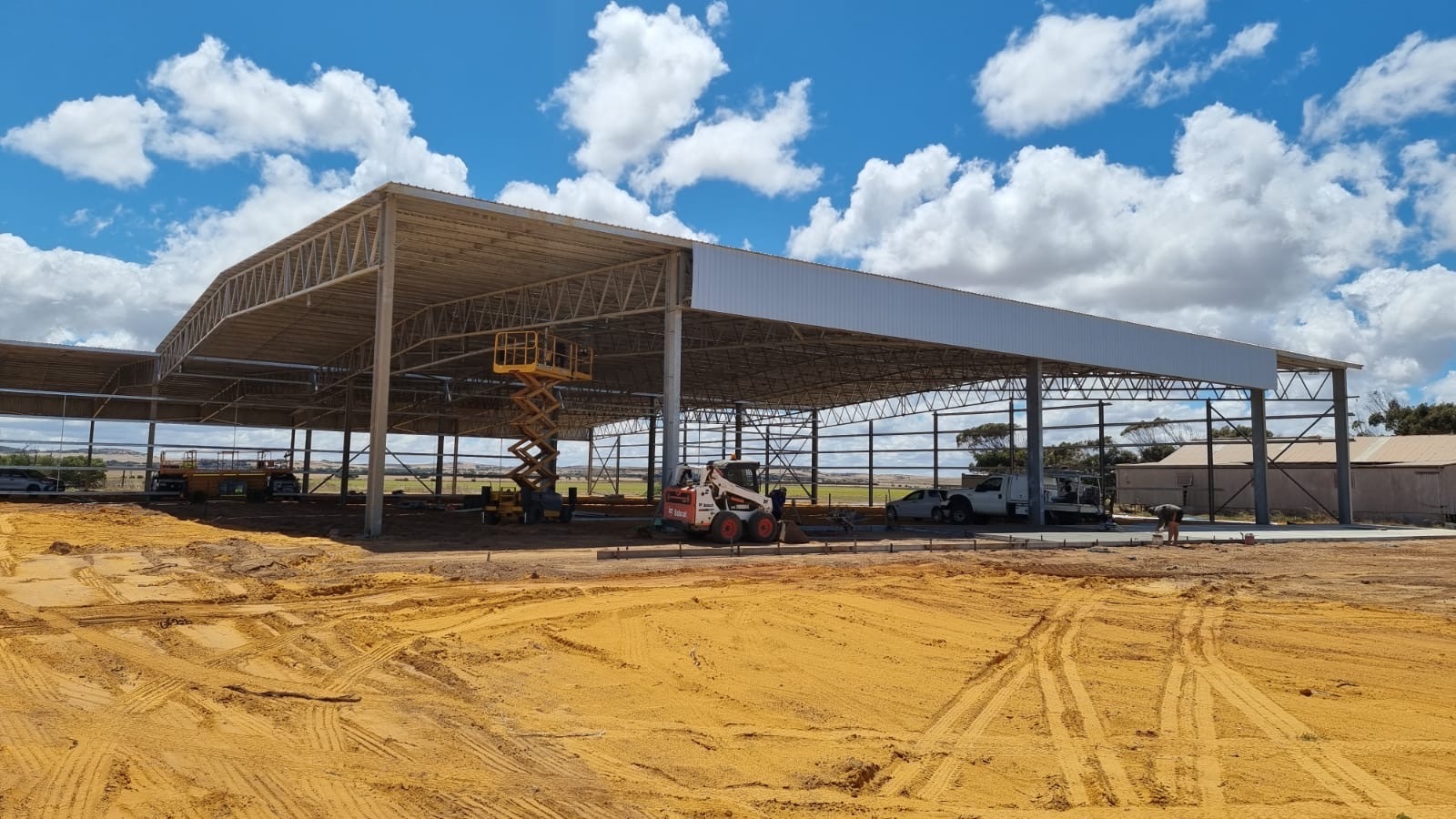 Large farm sheds