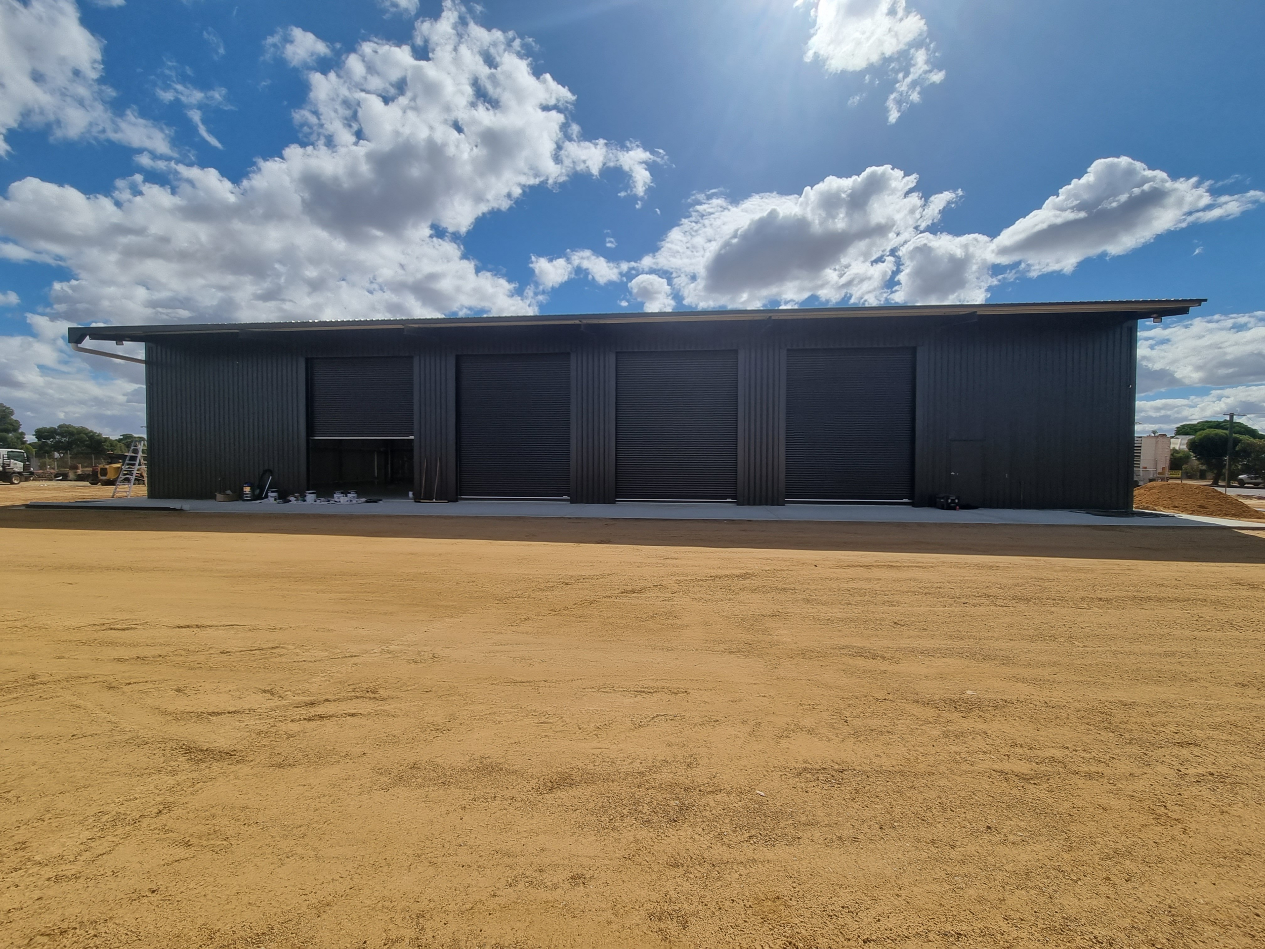 Chemical storage shed
