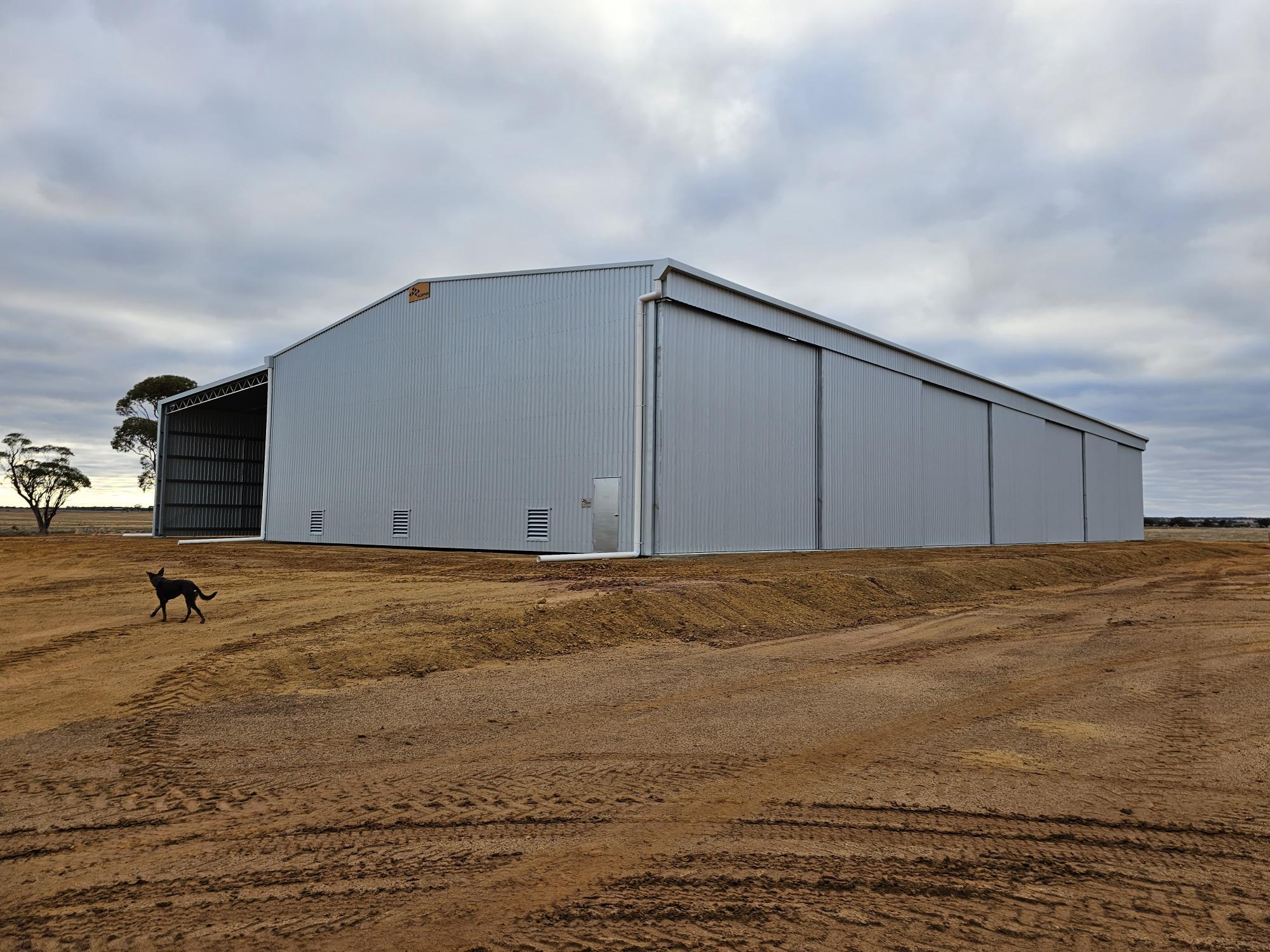 Livestock sheds