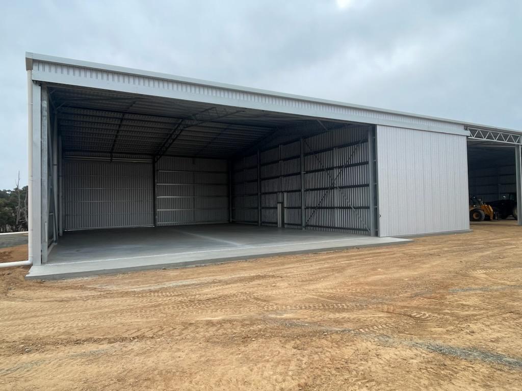 Fertiliser shed