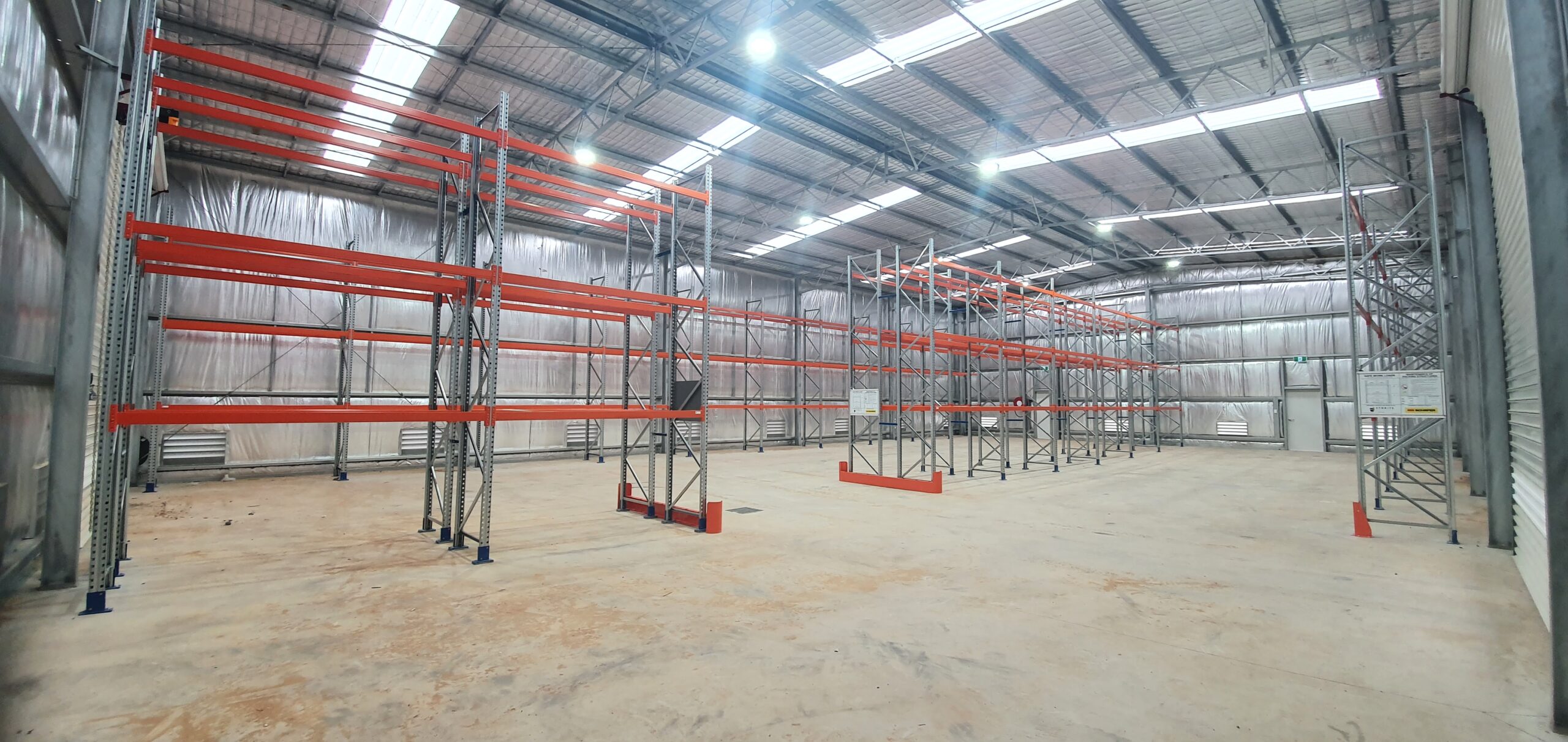 Steel frame shed