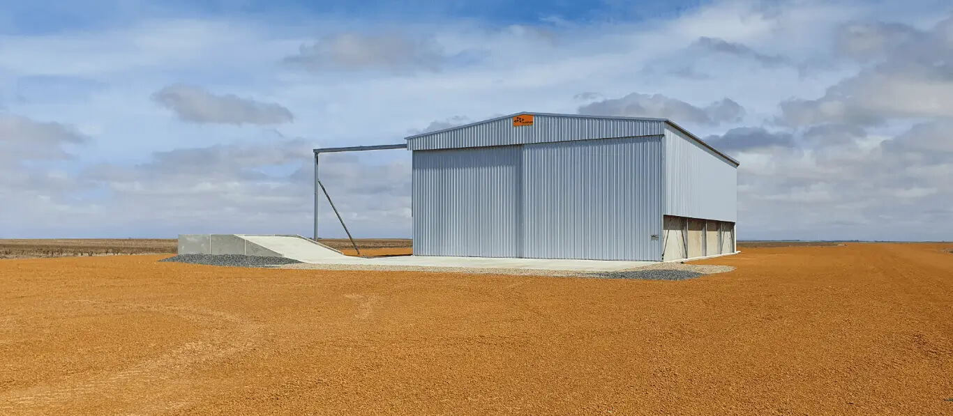 Hay sheds