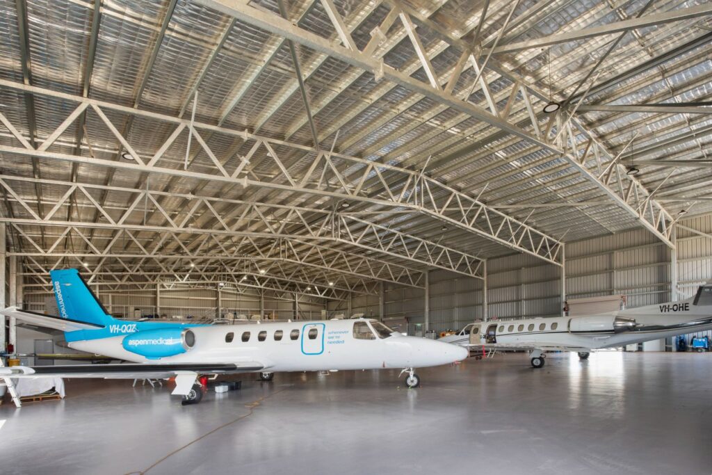 Auspan Aircraft Hangars ASPEN HANGAR LR 0964