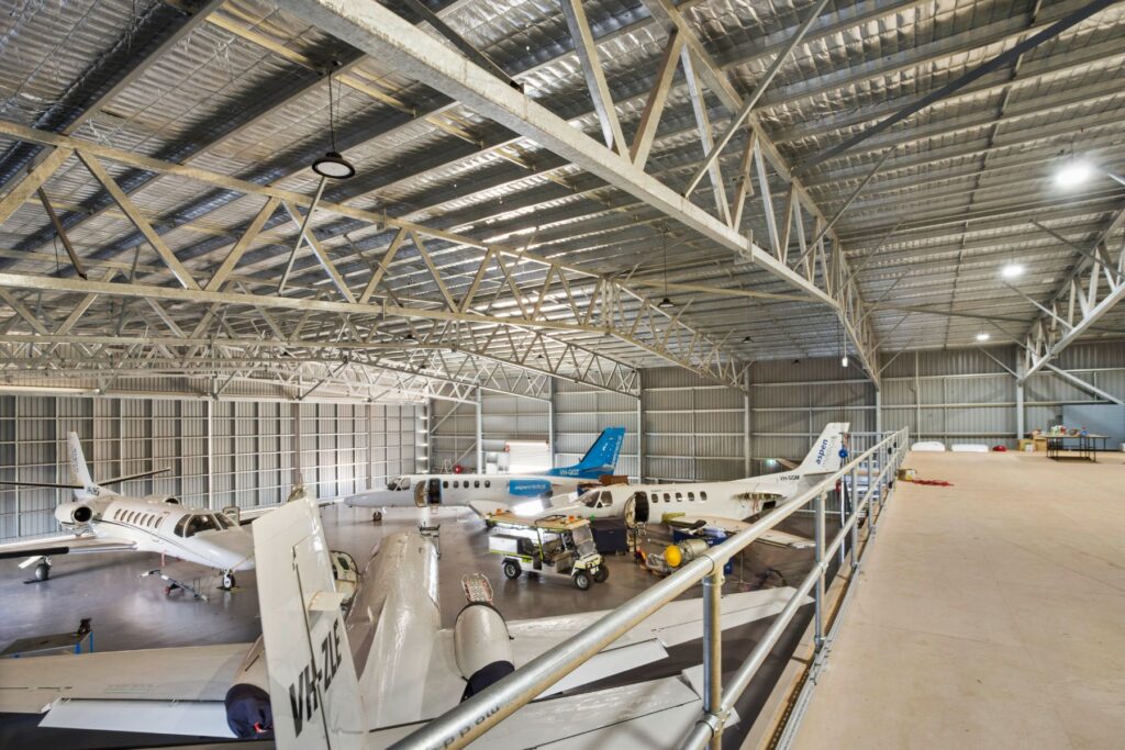 Auspan Aircraft Hangars ASPEN HANGAR LR 1034