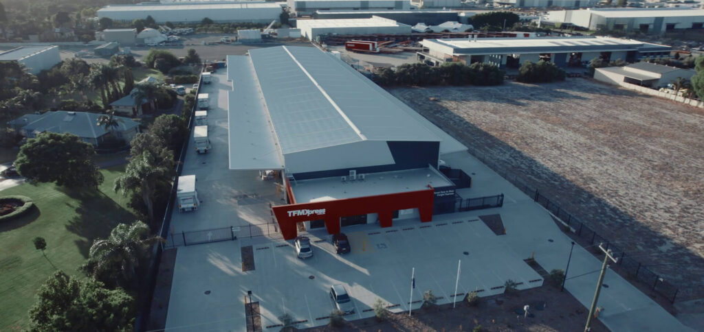Auspan Who We Are industrial warehouse TFMXpress 1