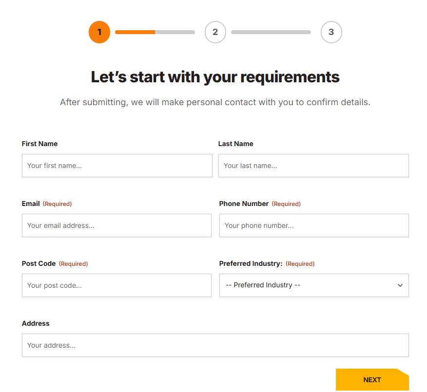 Start your project