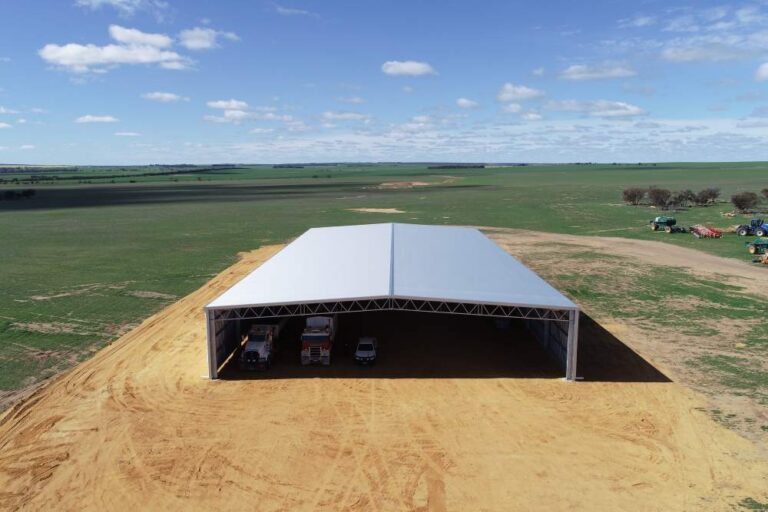 AUSPAN Home Agriculture shed for machinery and stock in WA