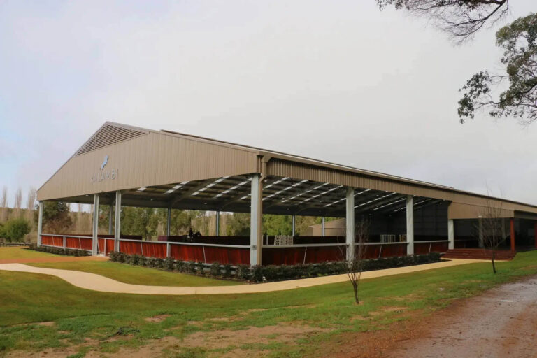 AUSPAN Home Indoor equestrian arena built by AUSPAN in WA